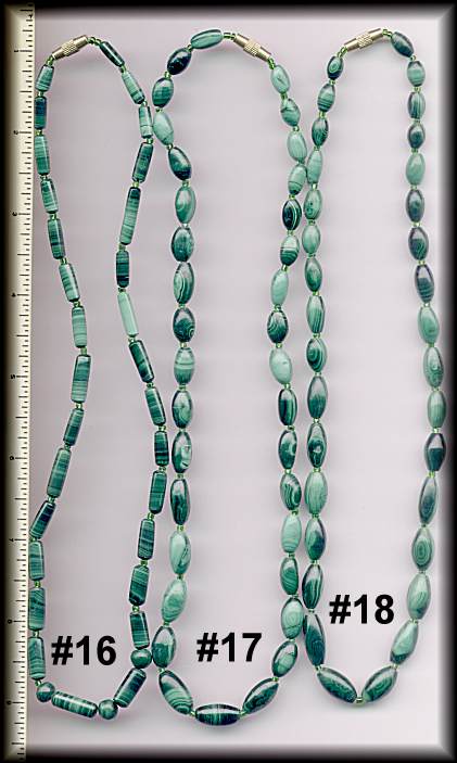 malachite beads