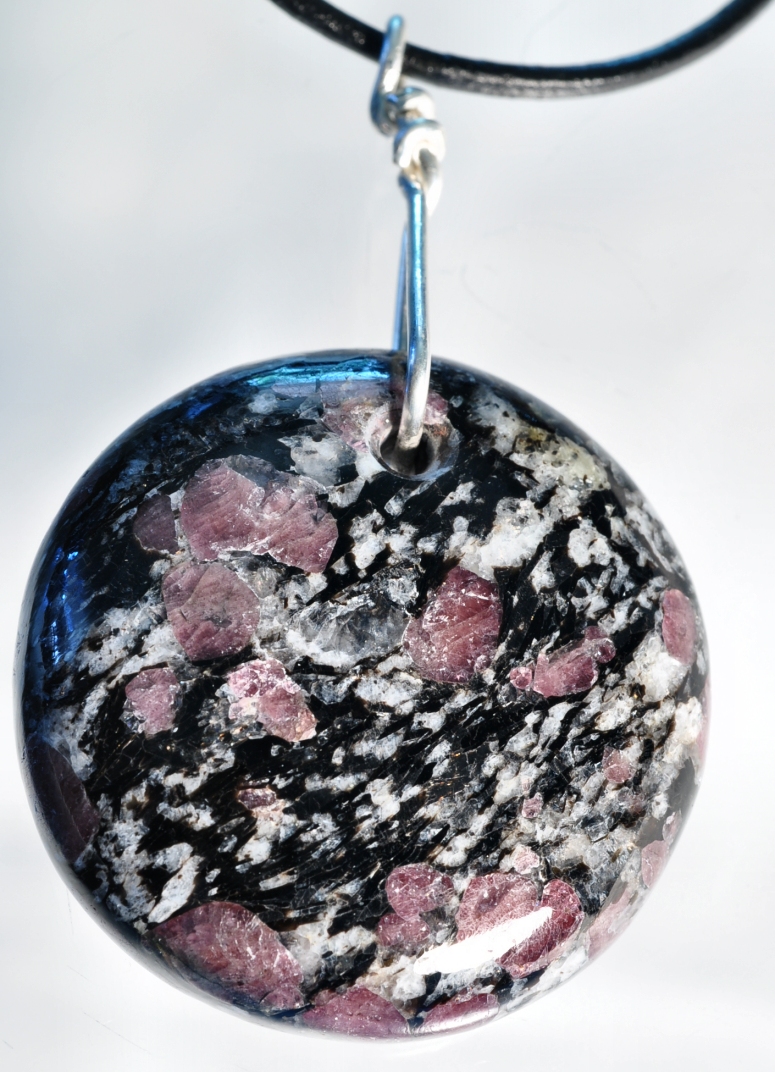 Spinel crystals in matrix talisman pendant jewelry crystals gems contemporary metaphysical new age Mystic Merchant