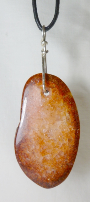 Chatham Count NC agate talisman pendant jewelry hand carved by Billy Mason beauty mined in Chatham County NC gemstones cabochon cab freeform Chatham County North Carolina NC gems stones agate pendants orthoquartzite designer jewelry pendant Haw River Rocky River Eno River Jordan Lake gems stones gems crystals rocks