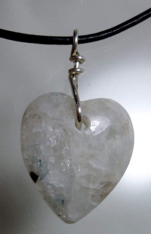 Rainbow Moonstone healing heart talisman. Hand carved by Mystic Merchant - Billy Mason Hearts carved hand carved gemstone Hearts agate tourmaline quartz ruby in zoisite crazy lace agate crystals sugilite moldavite pietersite obsidian opall