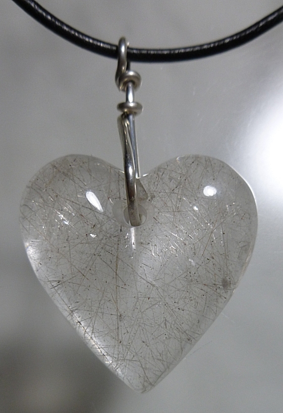 Carved rutillated quartz healing heart talisman. Hand carved by Mystic Merchant - Billy Mason Hearts carved hand carved gemstone Hearts agate tourmaline quartz ruby in zoisite crazy lace agate crystals sugilite moldavite pietersite obsidian opall