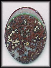 Poppy Jasper, Morgan Hill, orbicular botrioidal Strawberry Fields gem stones gemstones crystals jewelry metaphysical new age crystals cabochons