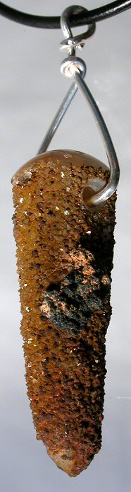 Amethyst Cactus Spirit Quartz polished slice pendant Spirit Quartz pendant Magliesburg Quartz gold jewelry shaman new age metaphysical Moonstone
