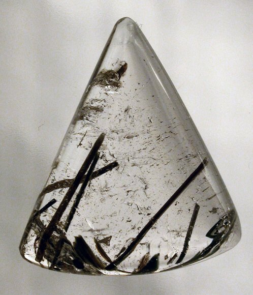 Tourmaline Crystals In Quartz tourmalinated cabochon freeforms