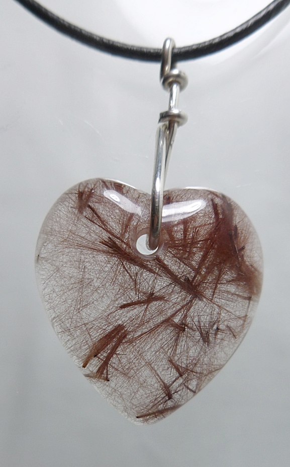 Carved Rutillated quartz rutile healing heart talisman. Hand carved by Mystic Merchant - Billy Mason Hearts carved hand carved gemstone Hearts agate tourmaline quartz ruby in zoisite crazy lace agate crystals sugilite moldavite pietersite obsidian opal